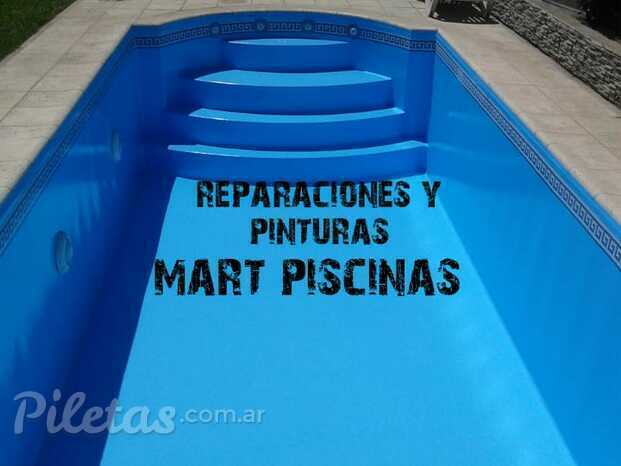 Piscinas reparada y pintada 