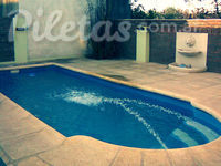 Piscina escalera romana