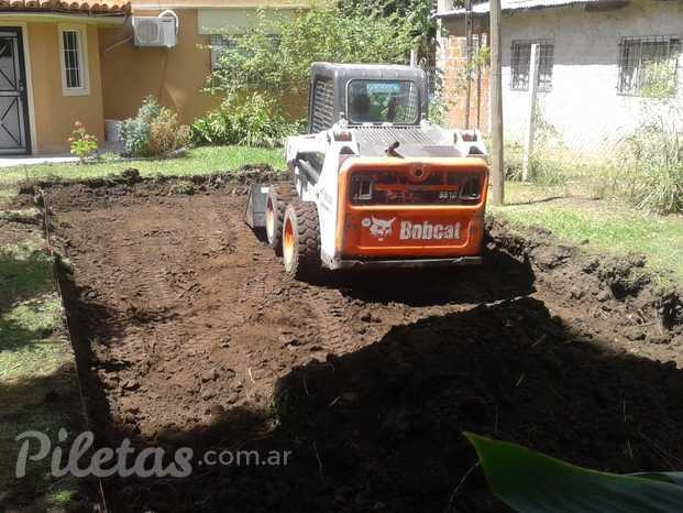 Adecuación de terreno para piscina