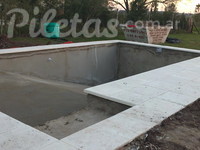 Piscina 8x4 c/solarium